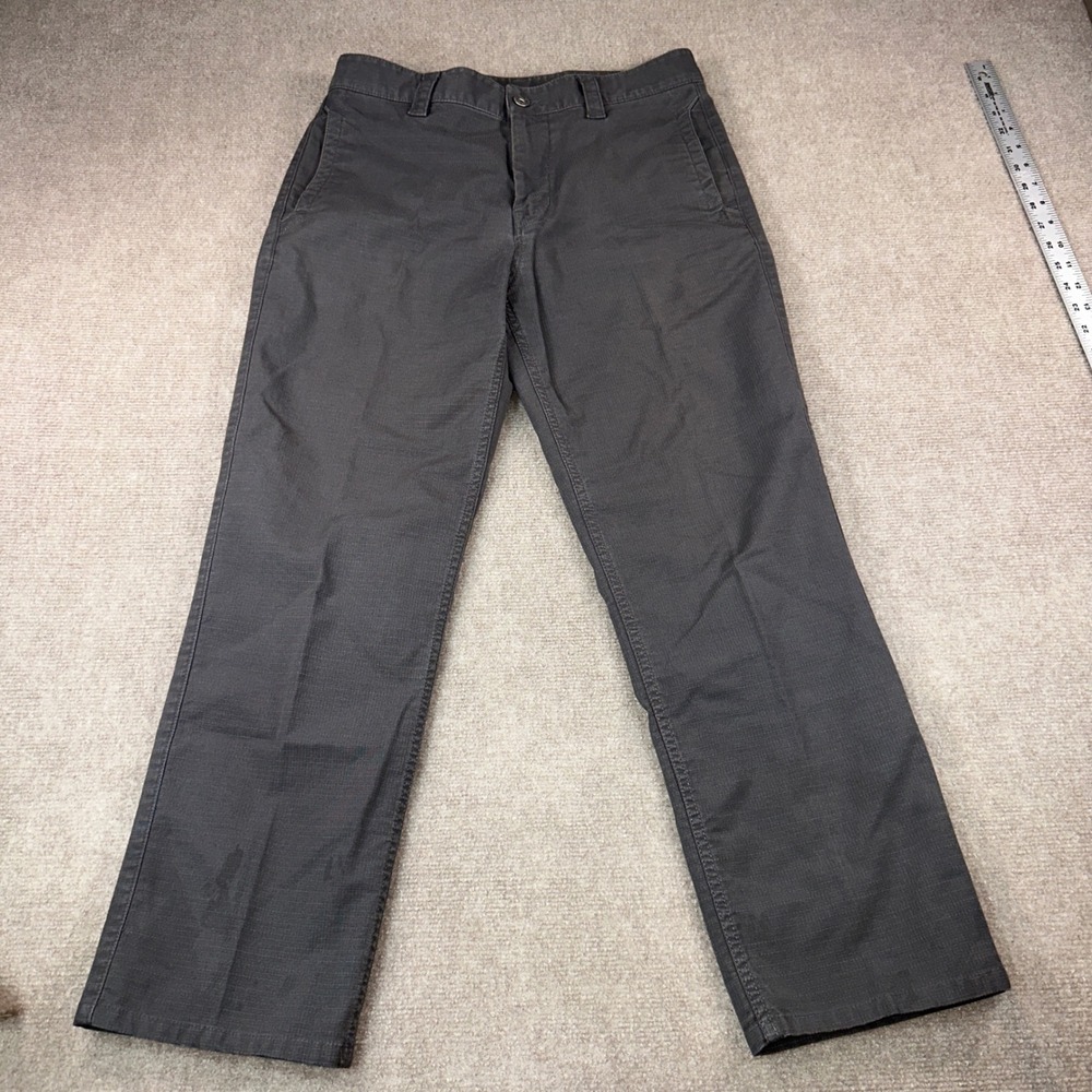 The North Face Mens Ripstop Pants Charcoal Grey Straight Leg 30 Short Hiking